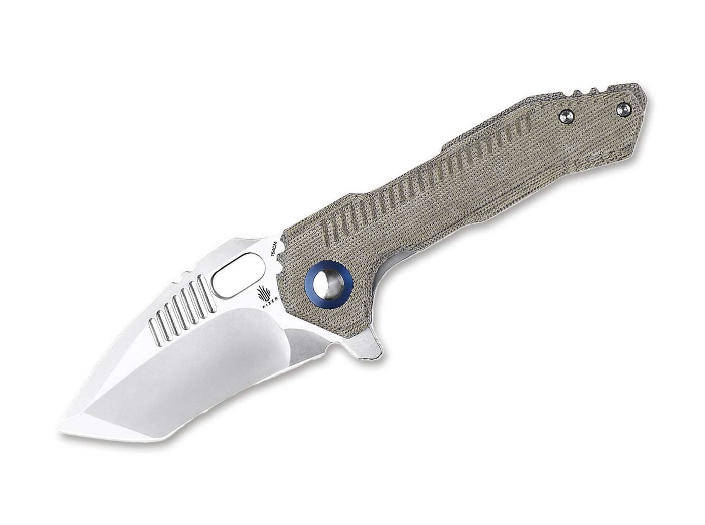 Kizer Taschenmesser Kizer Mini Paragon Micarta Green Kizer Taschenmesser Kizer Mini Paragon Micarta Green von Kizer