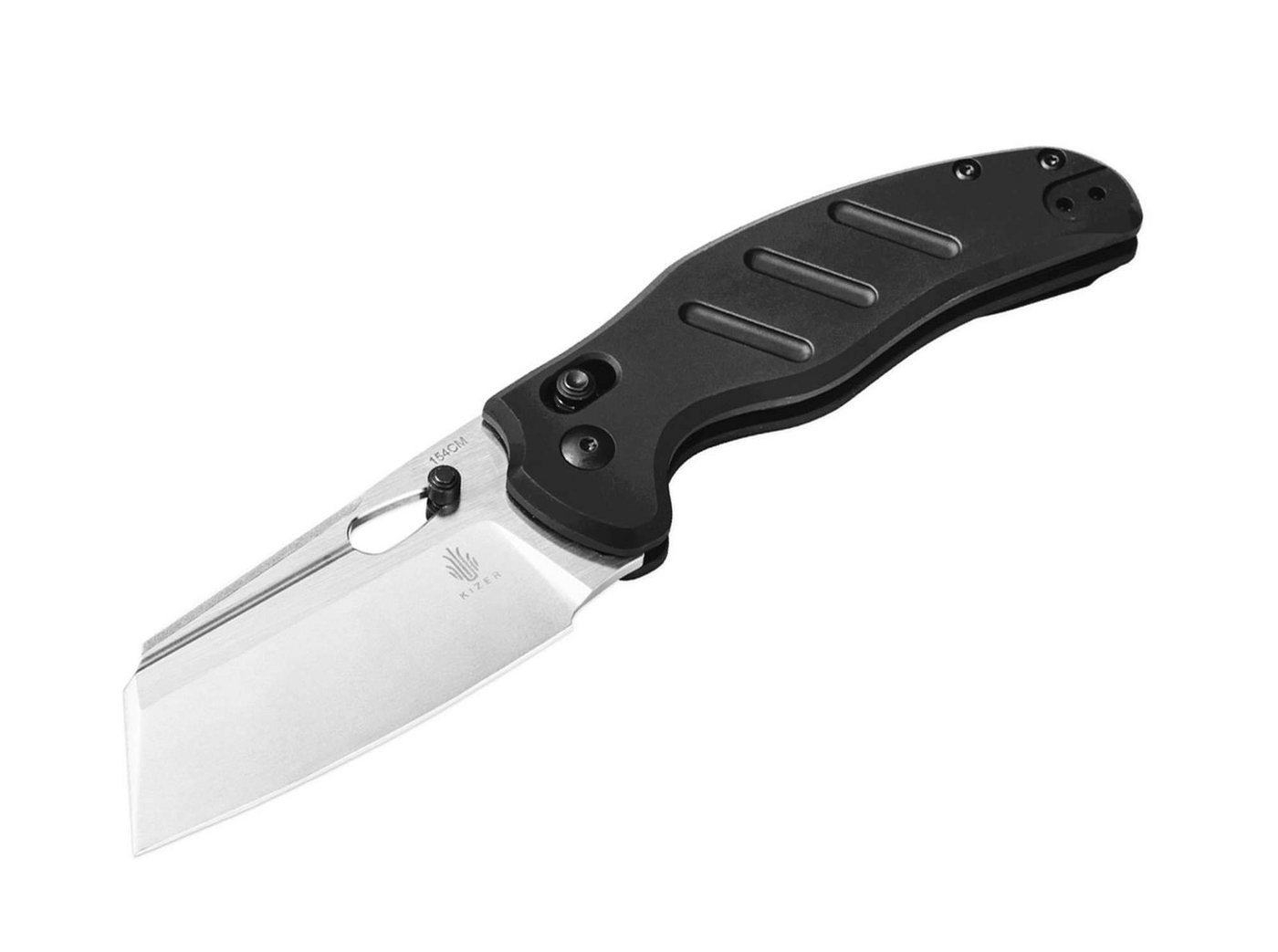 Kizer Taschenmesser Kizer Sheepdog C01C Aluminium Black von Kizer