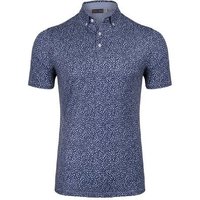 Kjus Lance Printed Halbarm Polo blau von Kjus