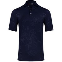 Kjus Motion Emboss Halbarm Polo navy von Kjus