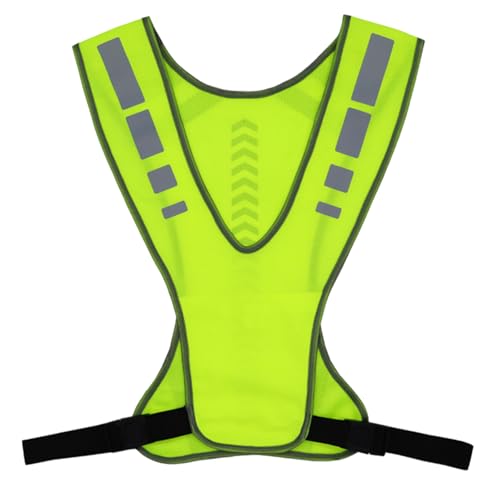 KkvoGmle Reflektorweste, Warnweste mit Reflektor Streifen, Reflektierende Weste Flexibel Einstellbar Sicherheitsweste, Atmungsaktiv Laufweste für Damen & Herren Nachtlauf Joggen Wandern Radfahren KkvoGmle Reflektorweste, Warnweste mit Reflektor Streifen, Reflektierende Weste Flexibel Einstellbar Sicherheitsweste, Atmungsaktiv Laufweste für Damen & Herren Nachtlauf Joggen Wandern Radfahren von KkvoGmle