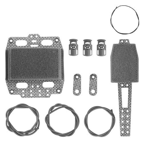 Kopfbedeckungs-Batteriepack-Taschen mit Batteriepolster, elastischer Schnur und Federstopper, für Outdoor-Aktivitäten-Enthusiasten von Klaisy