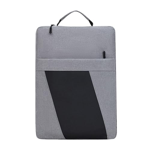 Laptophülle für 12/14/15 Zoll Laptophülle mit Griff, tragbare Laptoptasche, wasserabweisend, Laptoptasche für Herren von Klaisy