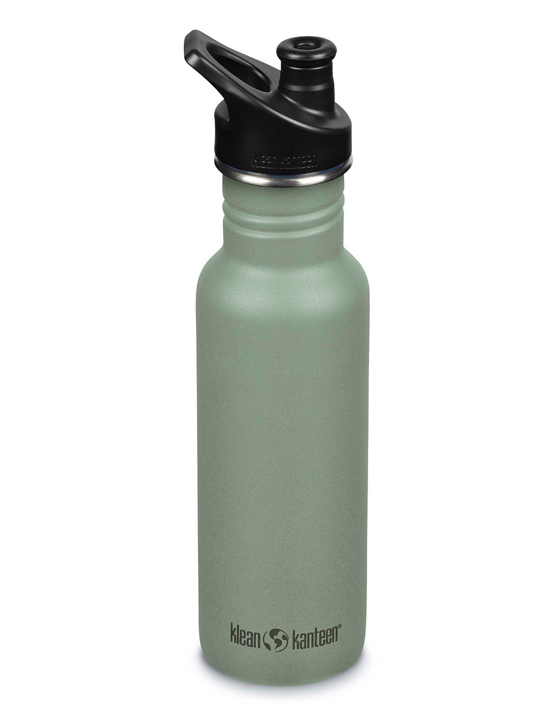 Klean Kanteen Edelstahl Trinkflasche Classic 532ml Sport Cap, Sea Spray Trinkflaschenfarbe - Green, Trinkflaschenvolumen - 0,5 Liter, von Klean Kanteen