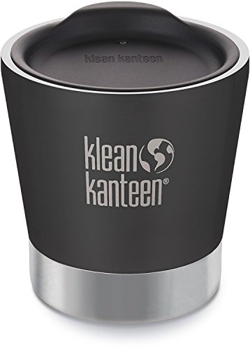 Klean Kanteen Tumbler Vacuum Insulated Shale Black (matt) 237ml/8oz, 1 Stück (1er Pack) von Klean Kanteen