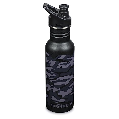 Klean Kanteen Unisex – Erwachsene Klean Kanteen-1008924 Flasche, Black Camo, One Size von Klean Kanteen