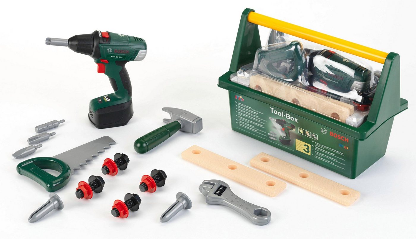 Klein Spielwerkzeugkoffer Bosch Werkzeug-Box Klein Spielwerkzeugkoffer Bosch Werkzeug-Box von Klein