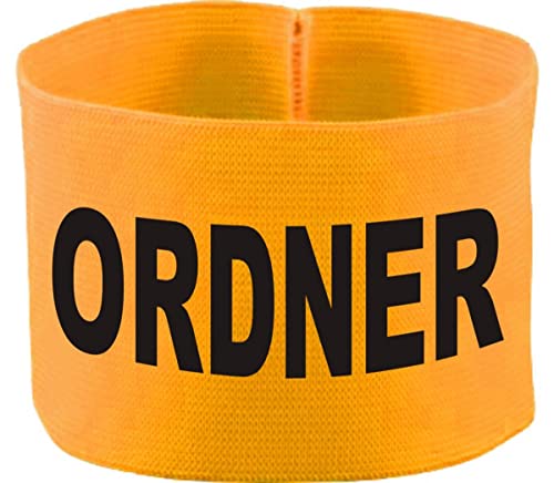 Kleiner Fratz gummielastische Armbinde 10 cm personalisiert mit Ordner (Farbe gelb) (Gr. 3XL - 33 cm) von Kleiner Fratz