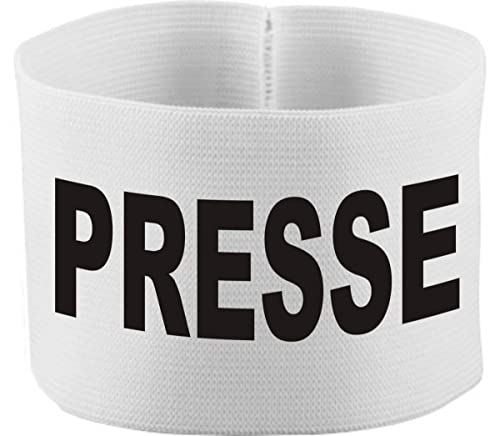 Kleiner Fratz gummielastische Armbinde 10 cm personalisiert mit Presse (Farbe Weiss) (Gr. 3XL - 33 cm) von Kleiner Fratz