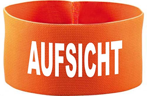 Kleiner Fratz gummielastische Armbinde 5 cm Bedruckt mit Aufsicht (Farbe orange) (Gr. Senior - 28 cm) von Kleiner Fratz