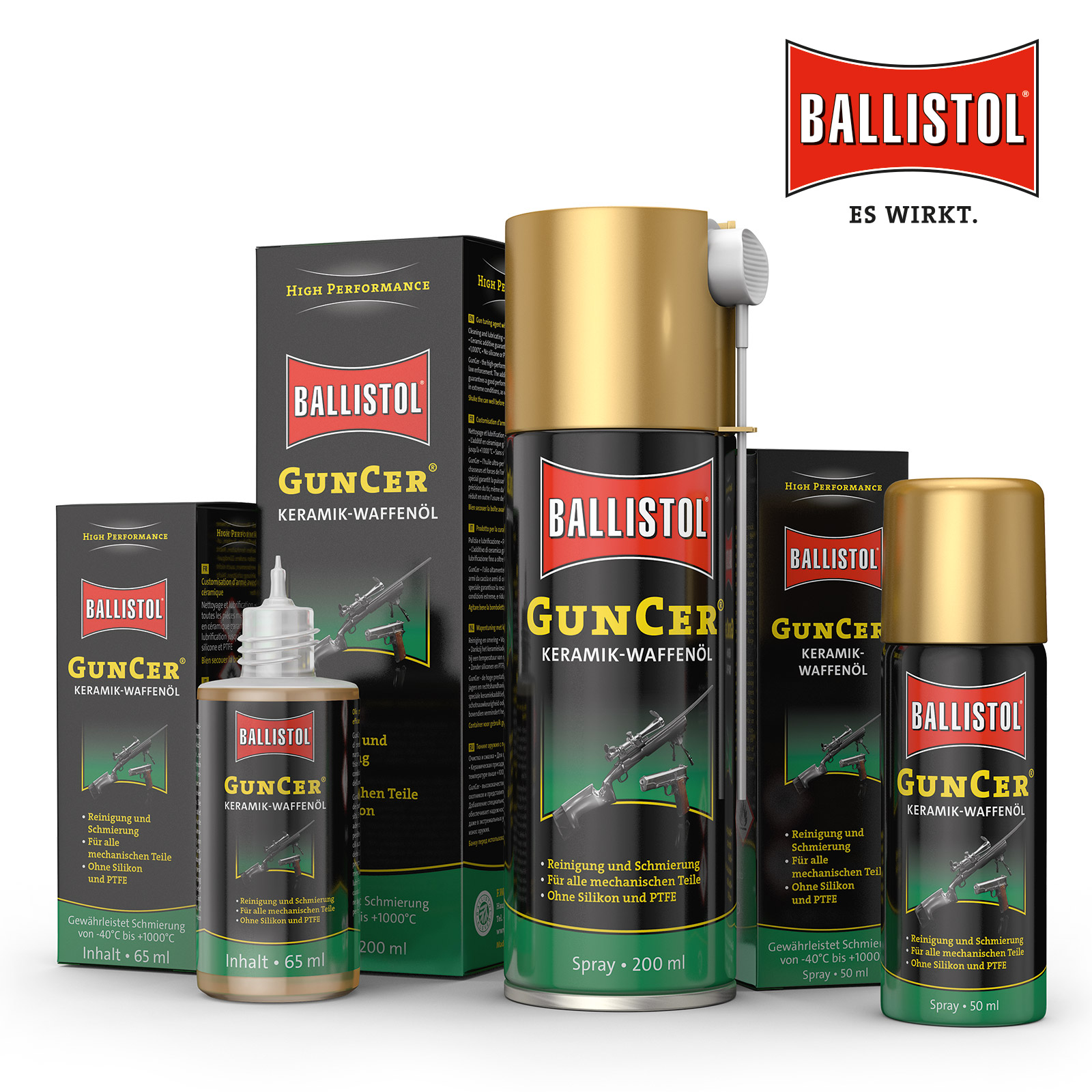 GUNCER Waffenöl Spray von Klever-Ballistol