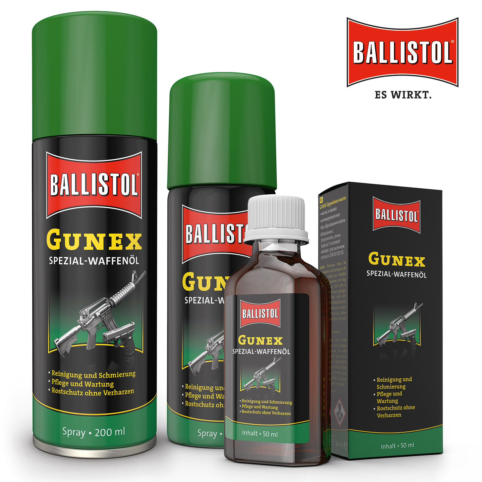 GUNEX Waffenöl von Klever-Ballistol