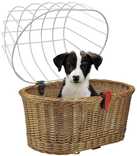 KLICKfix Fahrradtasche DOGGY BASKET FIX, schwarz, M, 0399F von KlickFix