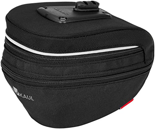 KlickFix 0299XL Unisex Adult Farradtasche Micro Sport 200 Expandable Satteltasche, Schwarz, 11 x 18.5 12 cm 1.5 l EU von KlickFix