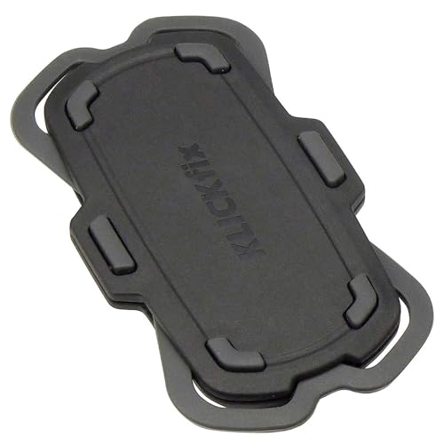 KLICKfix Unisex – Erwachsene Quad Mini Phonepad, schwarz, Einheitsgröße von KlickFix