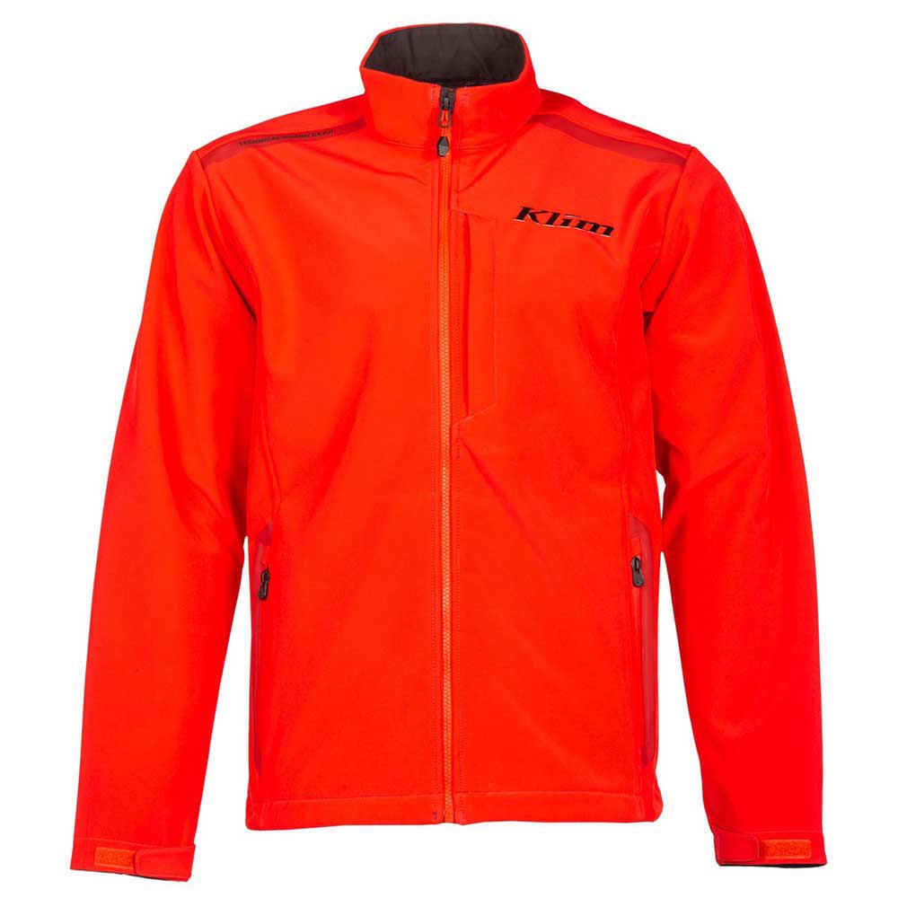 Klim Delta Softshell Jacket Orange L Mann von Klim