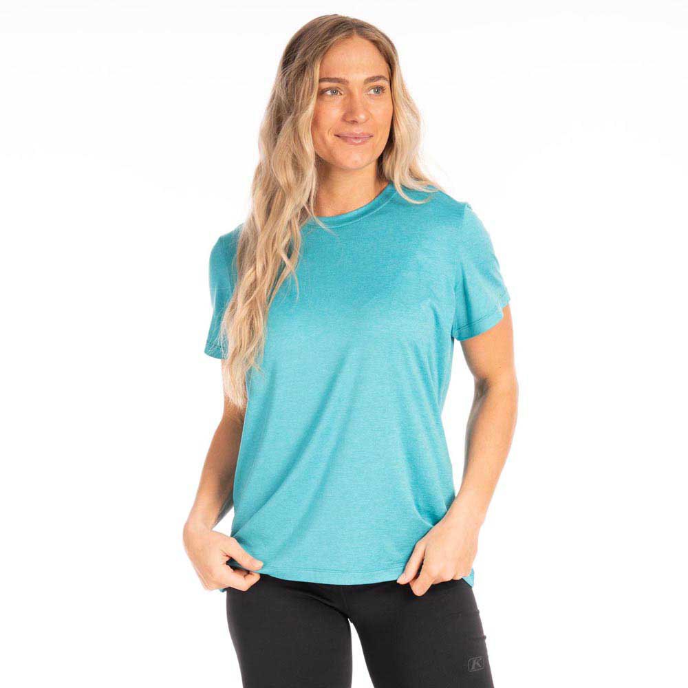 Klim Ostara Short Sleeve T-shirt Blau L Frau von Klim