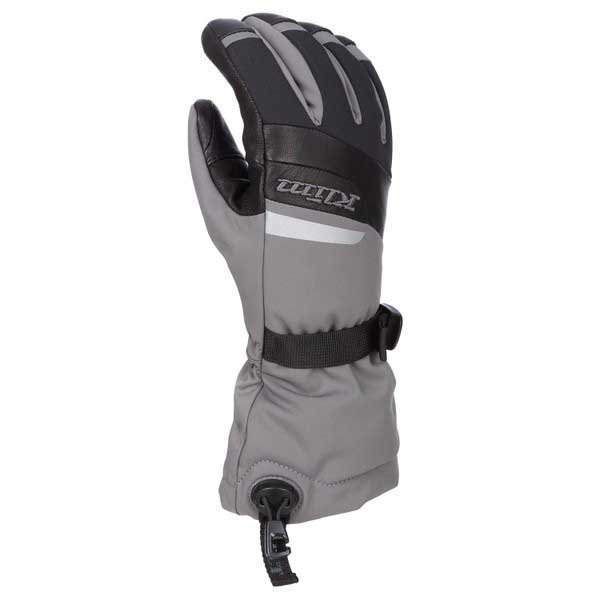 Klim Radiate Gauntlet Gloves Grau S Mann von Klim