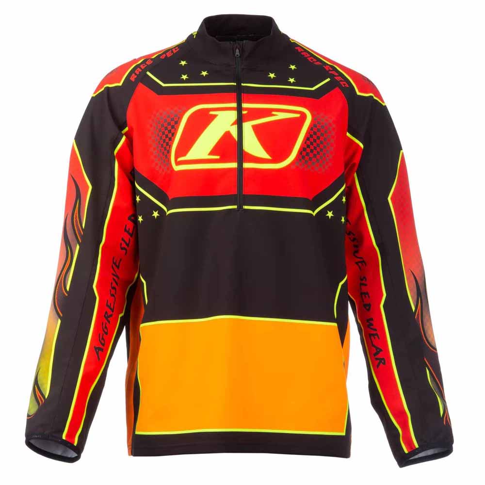 Klim Revolt Half Zip Sweatshirt Orange XL Mann Klim Revolt Half Zip Sweatshirt Orange XL Mann von Klim