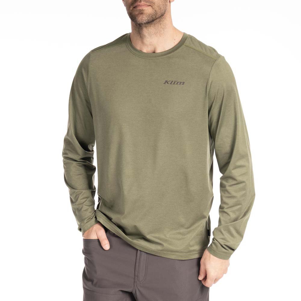 Klim Static Peak Long Sleeve T-shirt Grün XL Mann Klim Static Peak Long Sleeve T-shirt Grün XL Mann von Klim