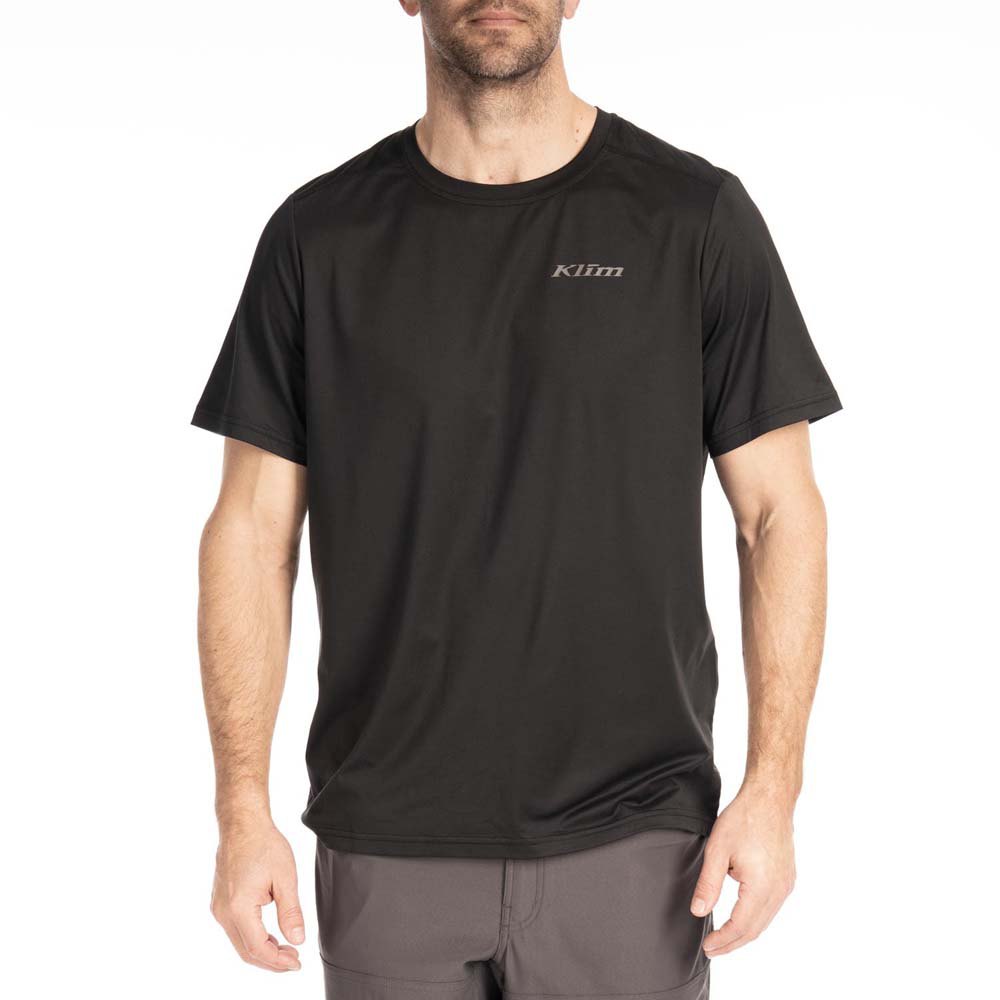 Klim Static Peak Short Sleeve T-shirt Schwarz XL Mann von Klim