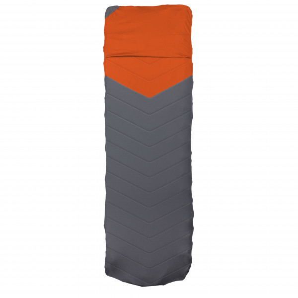 Klymit - Quilted V Sheet - Decke Gr Regular - 58 x 182 cm orange/ gray von Klymit