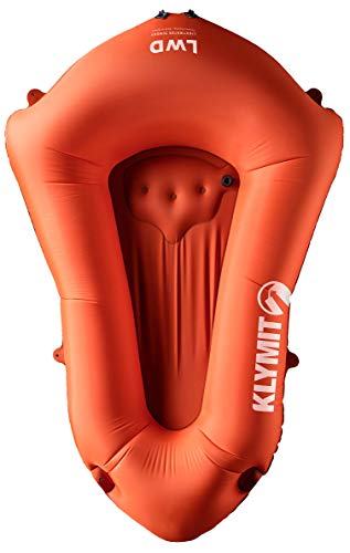 Klymit Unisex LiteWater Dinghy Packraft Schlafunterlage, Orange, Einheitsgröße von Klymit