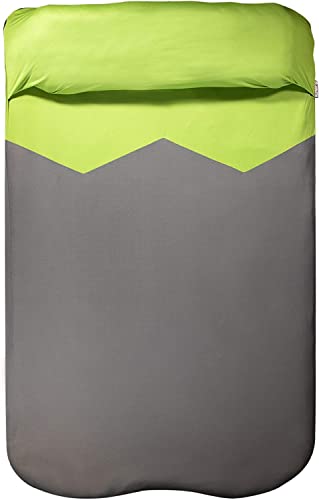 Klymit Unisex's V Sheet Schlafunterlage für Doppelbett, Grün/Grau, Einheitsgröße von Klymit