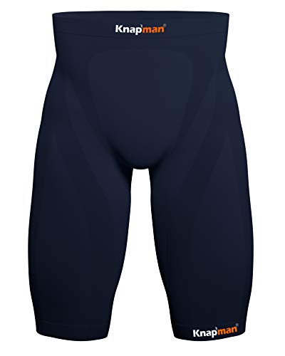 Knapman Herren Zoned Kompressionshose USP 45% Navy Blue M Knapman Herren Zoned Kompressionshose USP 45% Navy Blue M von Knapman