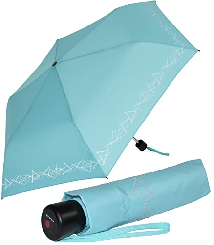 Knirps 4Kids Kinder-Taschenschirm reflective mit Reflexborte - capri Knirps 4Kids Kinder-Taschenschirm reflective mit Reflexborte - capri von Knirps