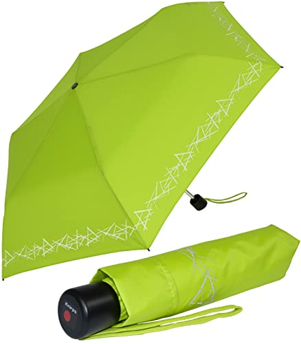 Knirps 4Kids Kinder-Taschenschirm reflective mit Reflexborte - limette Knirps 4Kids Kinder-Taschenschirm reflective mit Reflexborte - limette von Knirps