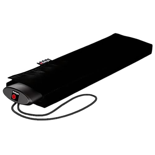 Knirps Taschenschirm AS.050 Slim Small Manual - Der flachste Knirps - Superleicht - Klein und kompakt - 25 cm - Schwarz Knirps Taschenschirm AS.050 Slim Small Manual - Der flachste Knirps - Superleicht - Klein und kompakt - 25 cm - Schwarz von Knirps