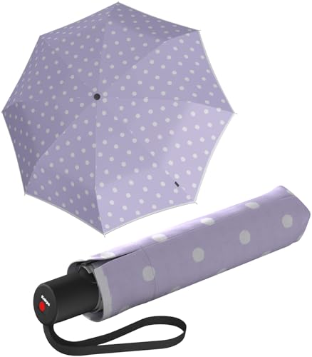 Knirps Taschenschirm A.200 Medium Duomatic Dot Art - lavender von Knirps