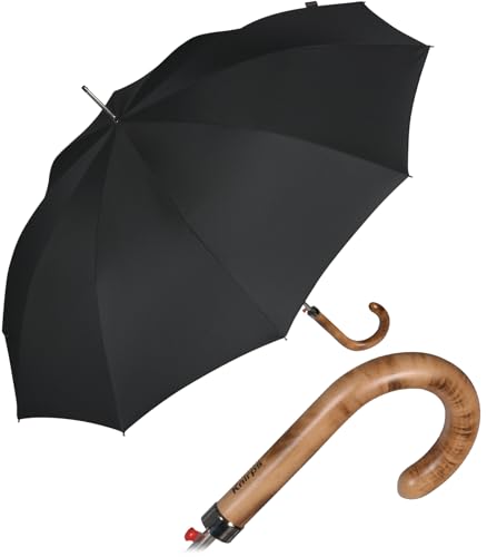 Knirps Herren Stockschirm Regenschirm Long AC black Knirps Herren Stockschirm Regenschirm Long AC black von Knirps