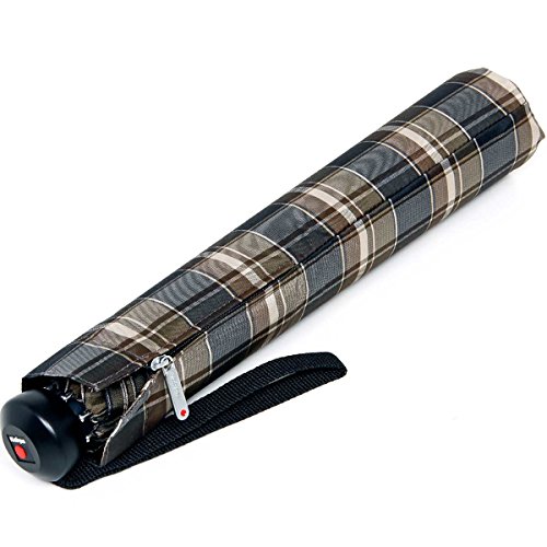 Knirps Herren-Taschenschirm Topmatic SL Knaufgriff Karo 589 Knirps Herren-Taschenschirm Topmatic SL Knaufgriff Karo 589 von Knirps