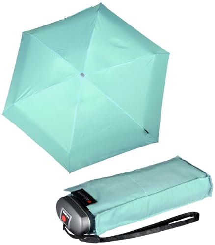 Knirps Mini Taschenschirm Travel Aqua Knirps Mini Taschenschirm Travel Aqua von Knirps