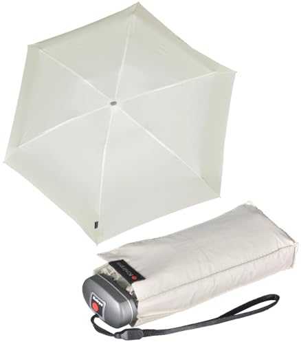 Knirps Mini Taschenschirm Travel mit UV-Schutz - beige Knirps Mini Taschenschirm Travel mit UV-Schutz - beige von Knirps