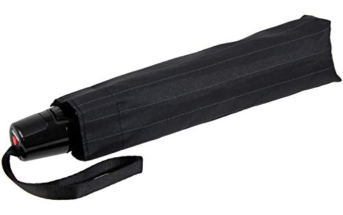Knirps Regenschirm Fiber T2 Duomatic - Pinstripe Black Knirps Regenschirm Fiber T2 Duomatic - Pinstripe Black von Knirps