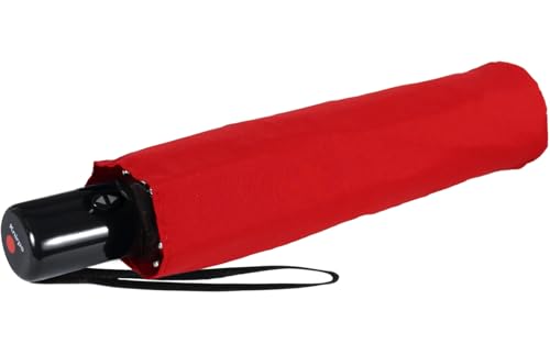Knirps Regenschirm Slim Duomatic - klein und leicht mit Auf-Zu Automatik - red Knirps Regenschirm Slim Duomatic - klein und leicht mit Auf-Zu Automatik - red von Knirps