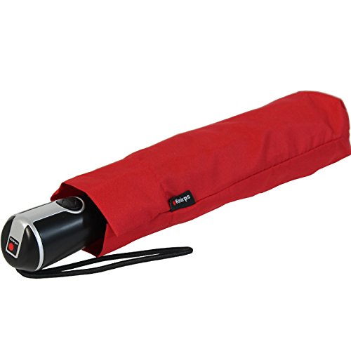 Knirps Regenschirm Taschenschirm Large Duomatic - red von Knirps