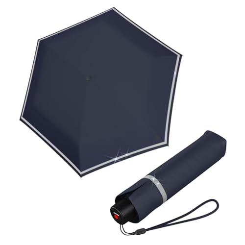 Knirps Kinder-Taschenschirm Rookie Reflective mit Reflexborte - Navy Knirps Kinder-Taschenschirm Rookie Reflective mit Reflexborte - Navy von Knirps