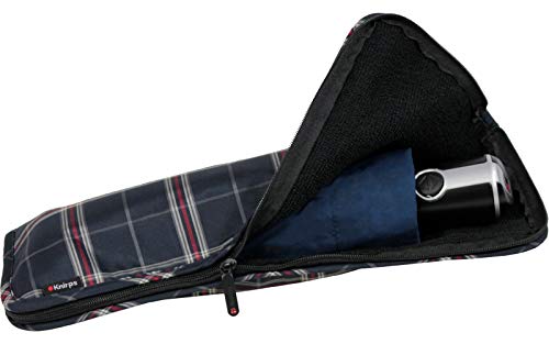 Knirps Sponge Bag Schirmtasche mit Reißverschluss für Taschenschirme - Check Navy Knirps Sponge Bag Schirmtasche mit Reißverschluss für Taschenschirme - Check Navy von Knirps