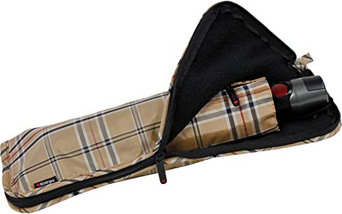 Knirps Sponge Bag Schirmtasche mit Reißverschluss für Taschenschirme - Check beige Knirps Sponge Bag Schirmtasche mit Reißverschluss für Taschenschirme - Check beige von Knirps