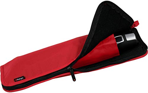 Knirps Sponge Bag Schirmtasche mit Reißverschluss für Taschenschirme - red von Knirps