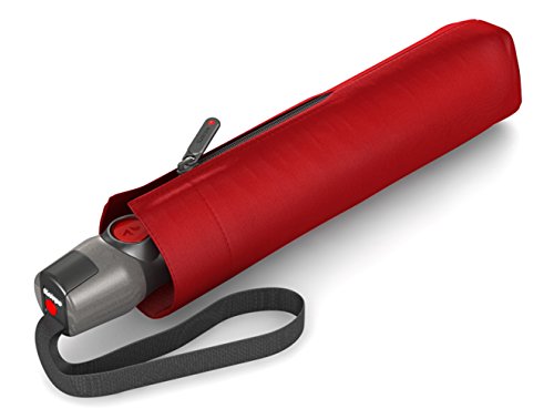 Knirps Taschenschirm T.200 Duomatic Solids – Auf-Zu-Automatik – Faltbar – Sturmfest – Windproof – Red Knirps Taschenschirm T.200 Duomatic Solids – Auf-Zu-Automatik – Faltbar – Sturmfest – Windproof – Red von Knirps