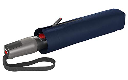 Knirps Taschenschirm T.400 Duomatic Uni – Auf-Zu-Automatik – Sturmfest – Windproof – Dunkleblau Knirps Taschenschirm T.400 Duomatic Uni – Auf-Zu-Automatik – Sturmfest – Windproof – Dunkleblau von Knirps
