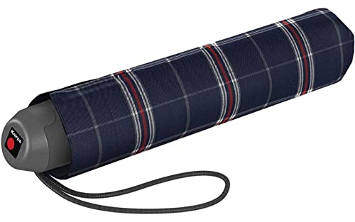 Knirps Taschenschirm E.051 Check - Navy Knirps Taschenschirm E.051 Check - Navy von Knirps