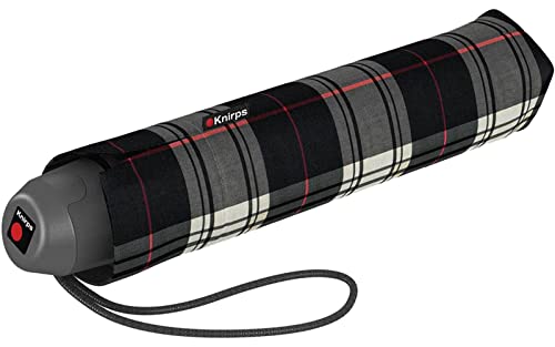 Knirps Taschenschirm E.051 Check - schwarz-beige Knirps Taschenschirm E.051 Check - schwarz-beige von Knirps