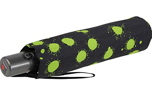Knirps Taschenschirm Slim Duomatic Paint Drops - Green Knirps Taschenschirm Slim Duomatic Paint Drops - Green von Knirps