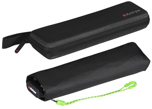 Knirps Taschenschirm US.050 Ultra Light Slim Manual im Etui - neon Black Knirps Taschenschirm US.050 Ultra Light Slim Manual im Etui - neon Black von Knirps